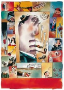 Cartel Tabaco No. Pequeña biblioteca de la droga. Grupo Pandora. Editor: Pedro Tabernero.